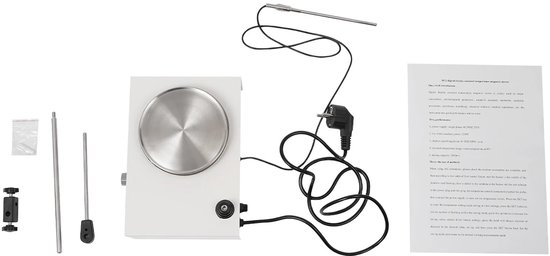 Velori Magneetroerder met Verwarming - Laboratorium Magneetroerder - Digitale Temperatuurregeling - 250W - 2000 RPM - 2 Liter van VELORI — afbeelding 4