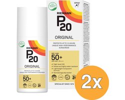 2x Riemann P20 Original SPF50 Spray (175 ml)