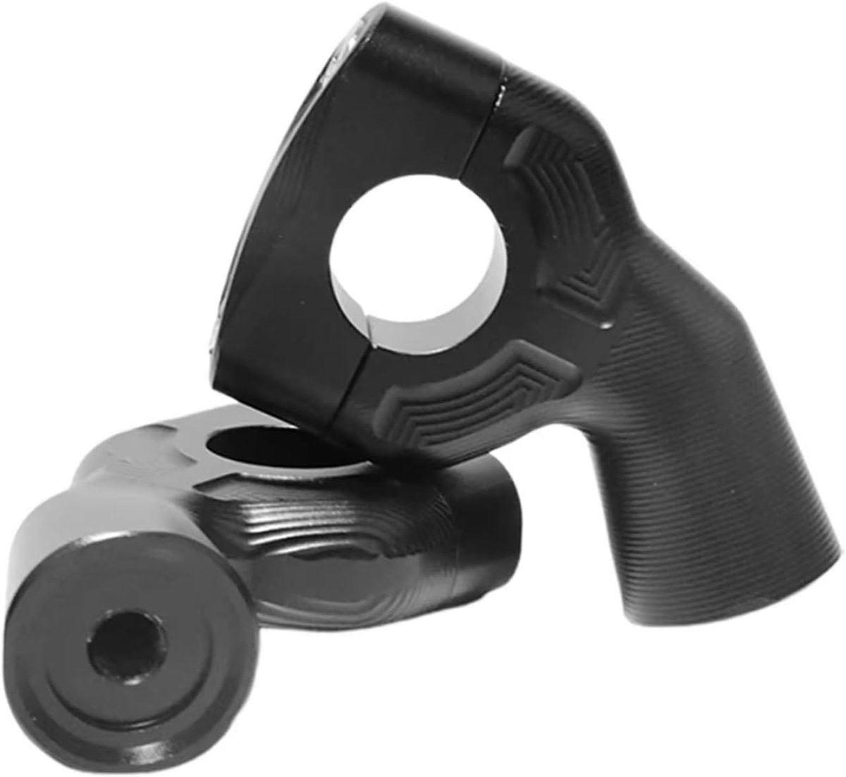 Stuurverhogers Motor - Stuurverhoger Klemmen - Comfortabeler Rijden - CNC Aluminium - 30 mm Verhoging - Zwart