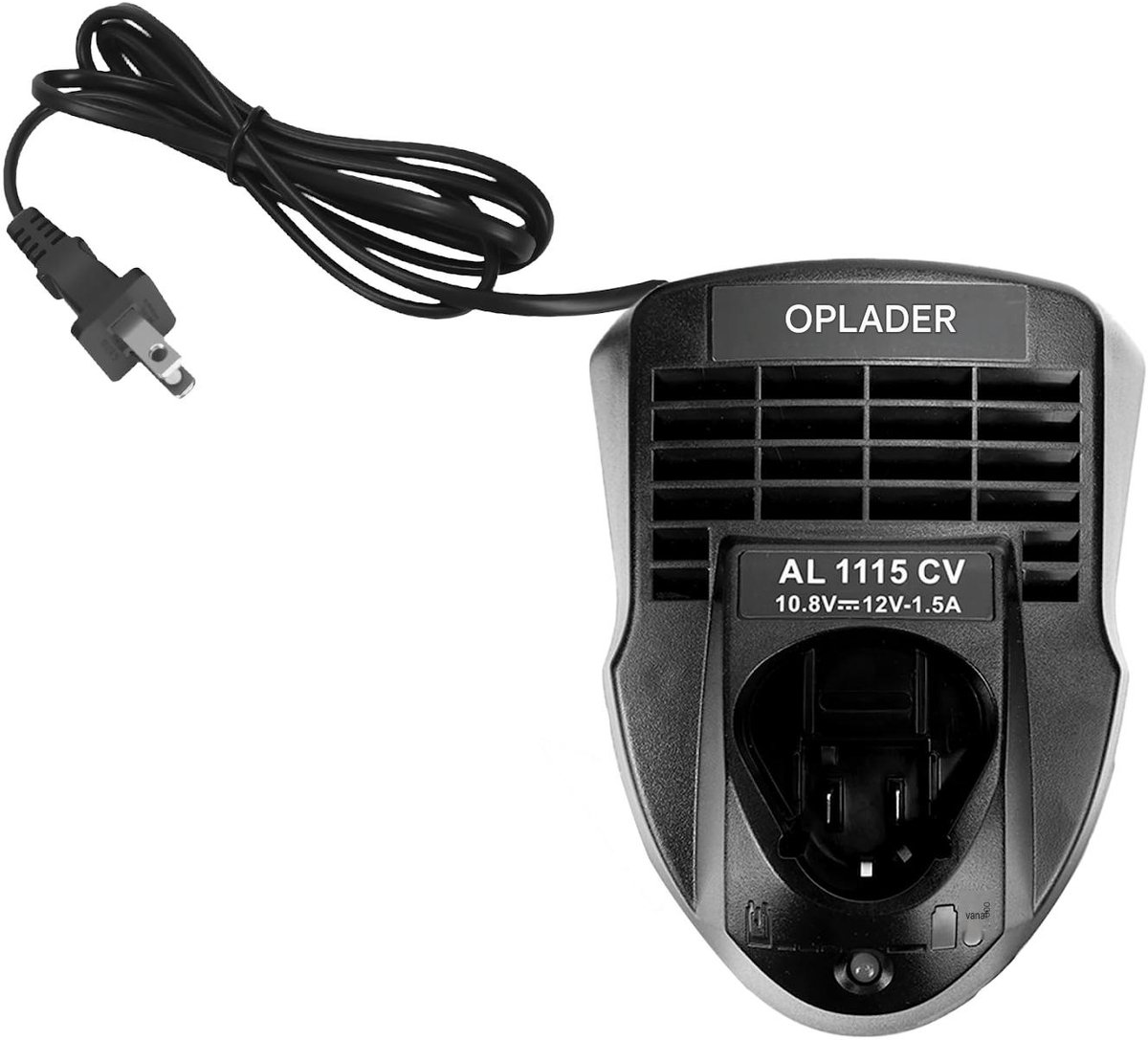 carmdering - Acculader - Bosch Acculader - Vervangende Oplader - 10,8V, Li-ion, 30 min snelladen, sequentieel laden, compatibel met BAT411/BAT412A - Voor Bosch gereedschapsaccu's - Snel & veilig