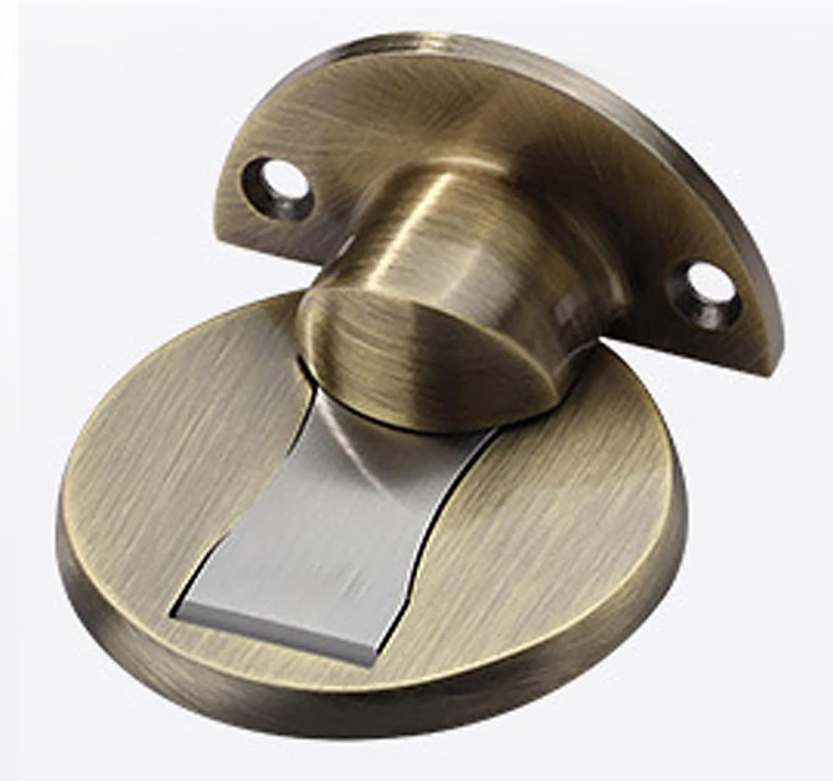 Deurstopper - Deurhouder - Muren Beschermen - Roestvrij Staal - 1 Inch Opening - Goud