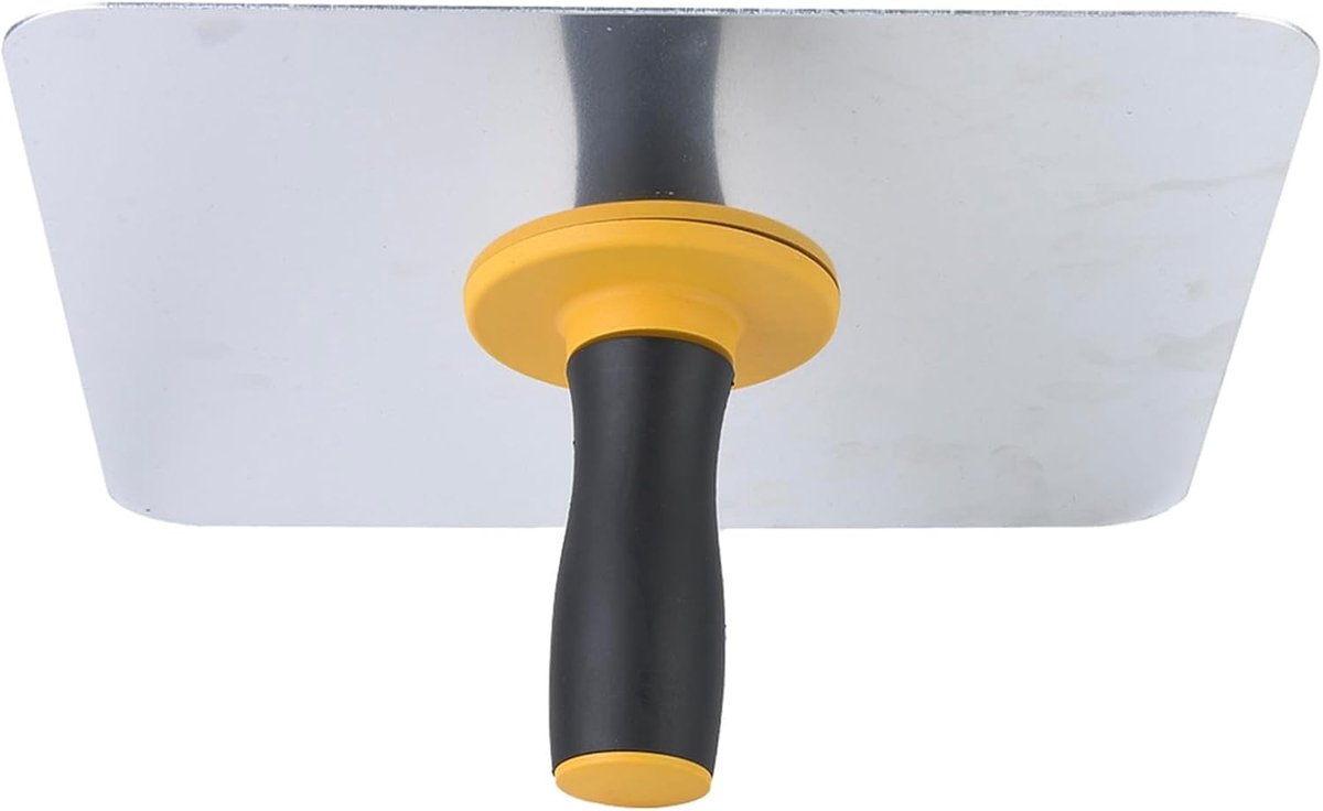 Aluminium Troffel - Beton Afwerkgereedschap - Beton Afwerken - Tweekleurige Handgreep - 30x30x13cm - Grijs