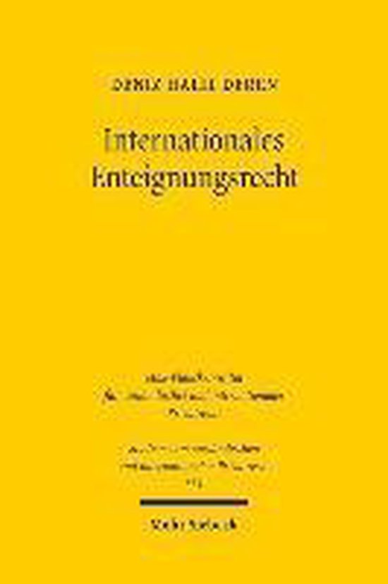 Studien zum ausländischen und internationalen Privatrecht-  ... - cover