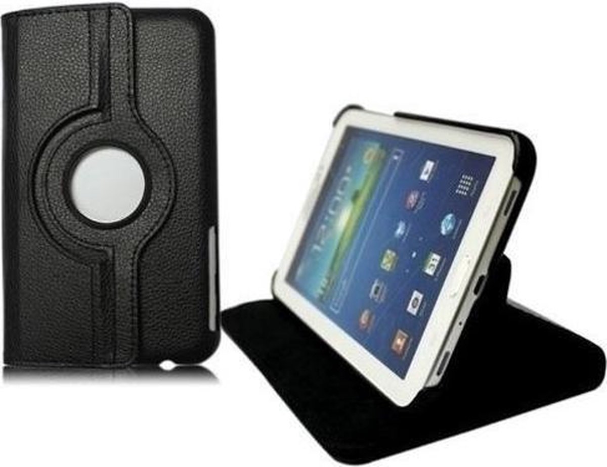 Geschikt voor Samsung Galaxy Tab A 2016 Hoesje - 10.1 Inch - Tablet Cover Bookcase Zwart