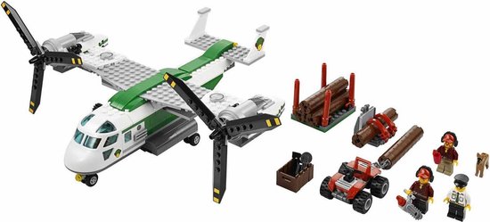 LEGO City Hefschroef Vrachtvliegtuig - 60021 | bol.com