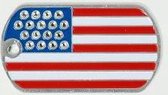 Militarytag USA One size