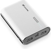 Cellularline FREEPPT10USBCW powerbank Zwart, Grijs, Wit Lithium-Polymeer (LiPo) 10000 mAh