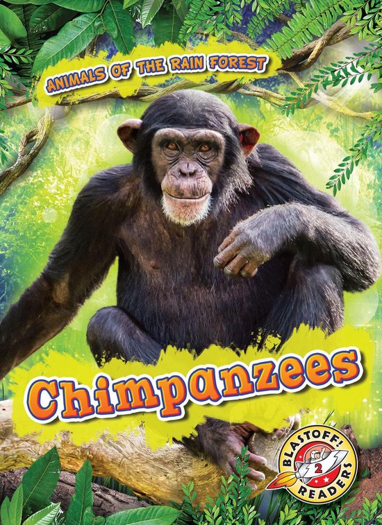 Animals of the Rain Forest - Chimpanzees - cover
