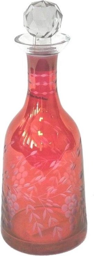 Emuleren Kruik Regenachtig Karaf Rood Druiven Gegrafeerd 29 cm | bol.com