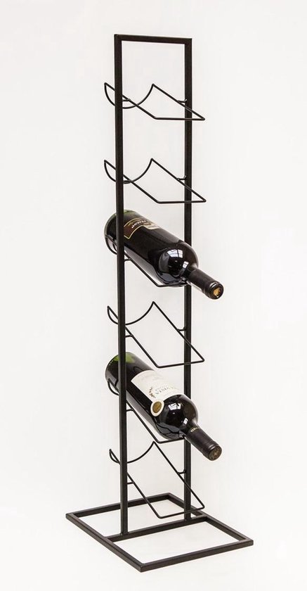 Metalen Wijnrek voor 6 flessen 84 cm hoog | bol.com