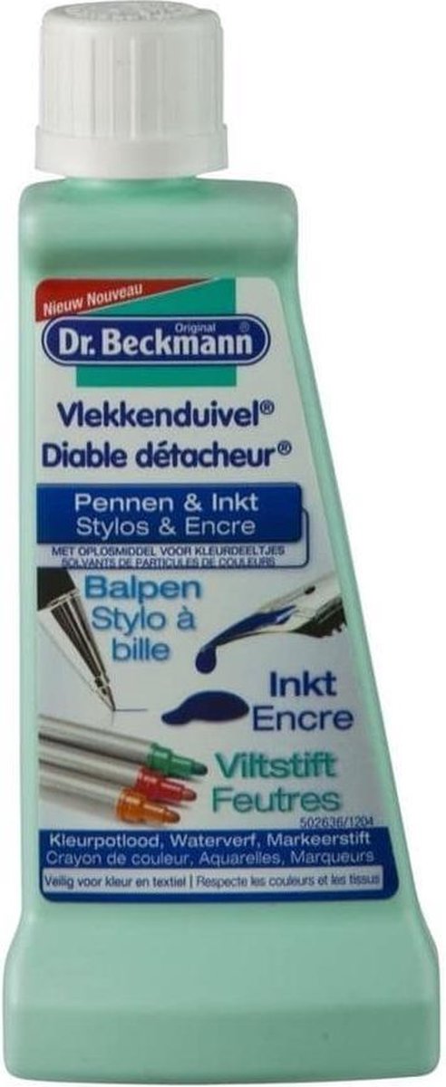 Het apparaat Kinderrijmpjes Groen Dr.Beckmann Vlekkenduivels - 50 ml - Pennen & Inkt | bol.com