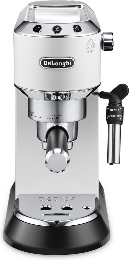 Afbeelding van De'Longhi Dedica Style EC685.W Espressoapparaat Wit 1300W