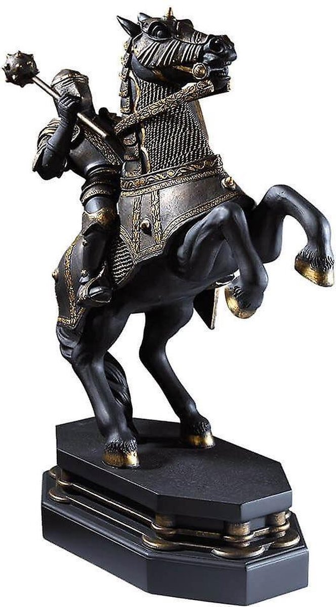 Noble Collection Harry Potter Wizard Chess Knight Bookend Black