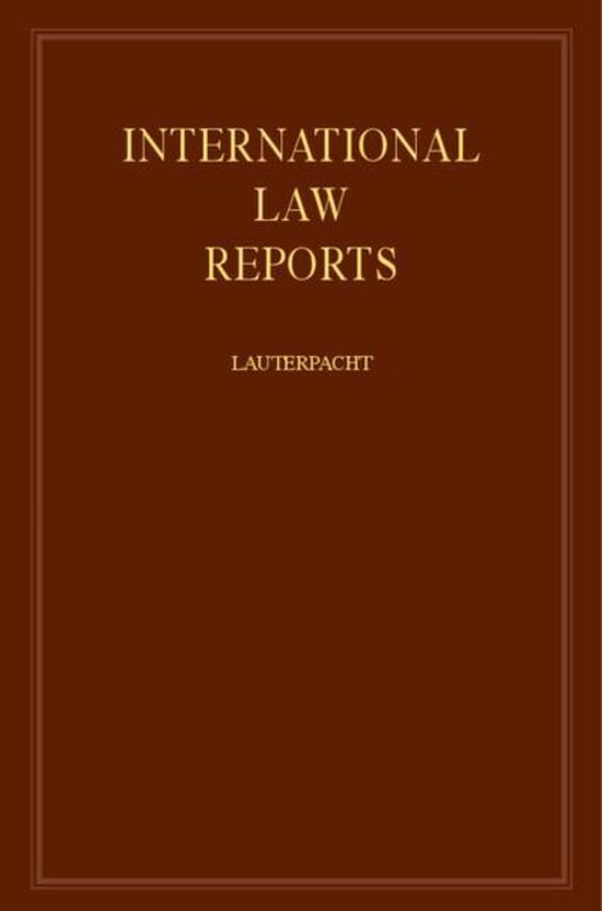 Foto: International law reports