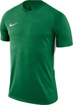 Nike Tiempo Premier SS Sportshirt - Maat 140  - Unisex - groen/wit