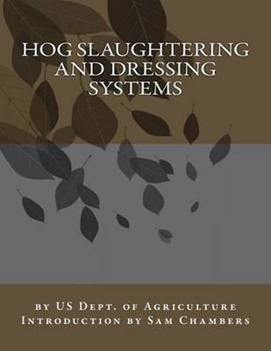 Hog Slaughtering and Dressing Systems - cover