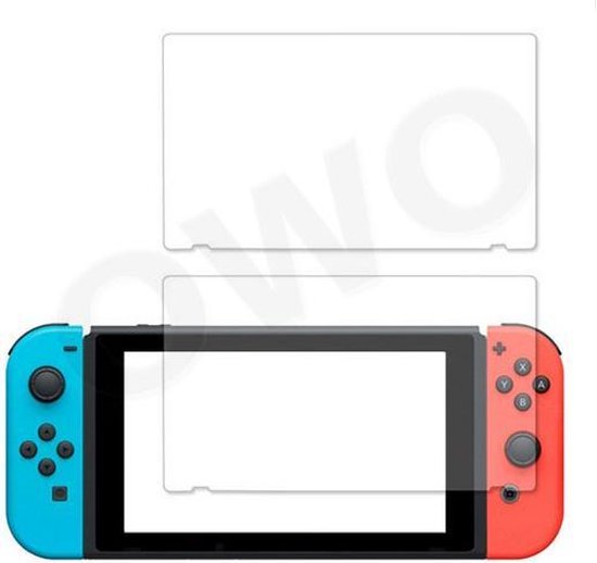 Geschikt voor Nintendo switch tempered glass screen protector gehard glas 2 stuks