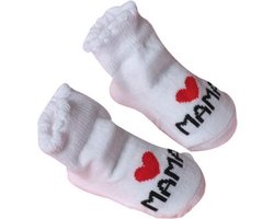 MAM Babysokjes I love mama sokken mama newborn