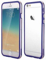 Apple iPhone 6 Bumper case Donker Blauw Dark Blue + Transparant