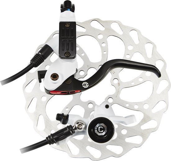 Clarks Skeletal hydraulic Disc Brake fiets schijfrem set, front Diameter  160 mm | bol.com