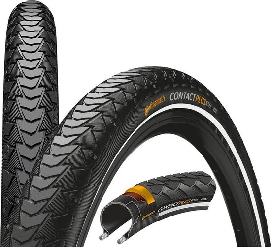 Continental Buitenband Contact Plus 28 X 1.75 (47-622) Zwart van Continental — afbeelding 4