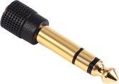 Stereo Jack Adapter 6.35 mm(M) - 3.5 mm(F)