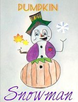 Pumpkin Snowman