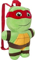 Teenage Mutant Ninja Turtles Raphael Rugzak voor het Meenemen van Kleine Items – 34cm | Festival Backpack | Kinderrugzak