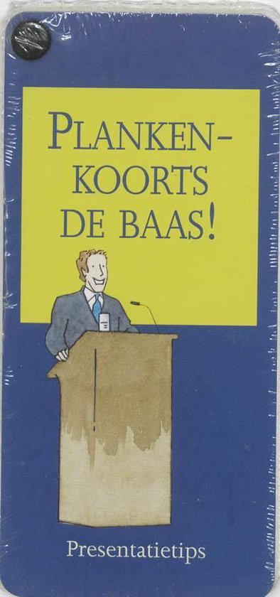 Cover van het boek 'Plankenkoorts De Baas !' van J. Consten
