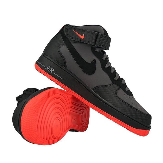 Nike Air Force 1 Mid 315123 031 Grijs;Zwart maat 44 | bol.com