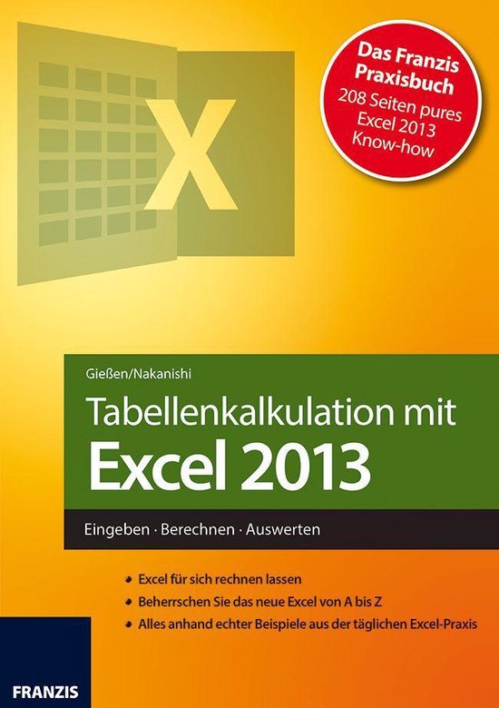 Office - Tabellenkalkulation mit Excel 2013 - cover