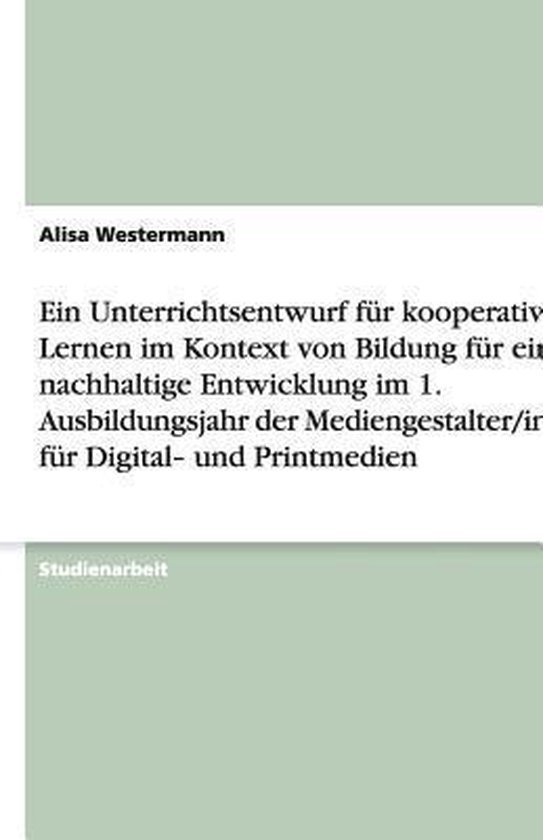 Kooperatives Lernen im Kontext von Bildung für eine nachhal ... - cover