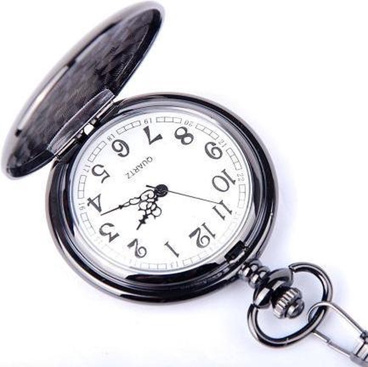 Zak Clock Zak Horloge Polished Design Black #33 | bol.com