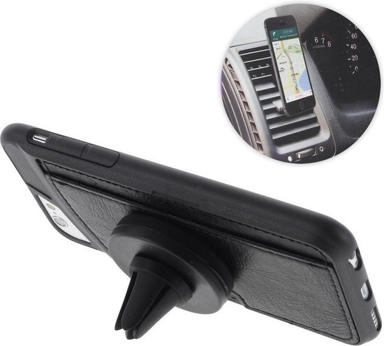 Shop4 - iPhone Xr Autohouder Magnetische Ventilatierooster Houder Zwart |  bol.com