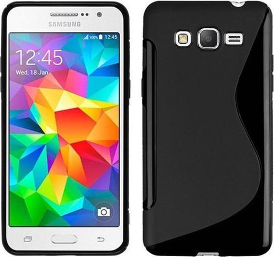 Nutteloos Vermenigvuldiging nep TPU hoesje voor Samsung Galaxy Grand Prime Plus - Zwart | bol.com