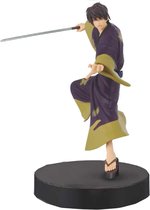 Banpresto Gin Tama Verzamelfiguur Shinsuke Takasugi 14 Cm Paars