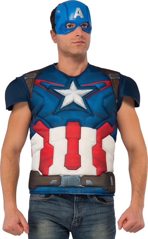 Captain America™ deluxe t-shirt met 
