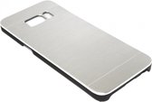 Aluminium hoesje zilver Geschikt voor Samsung Galaxy S8