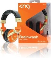 KNG Brainwash Hoofdtelefoons Hoofdband Oranje