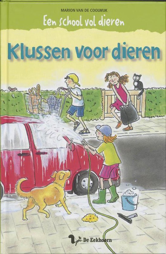 Cover van het boek 'Klussen voor dieren' van Marion van de Coolwijk