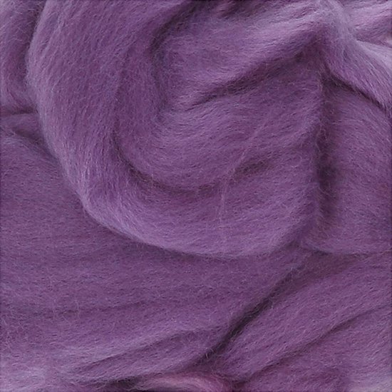 Merino wol, 21 micron, violet, 100 gr - Creotime