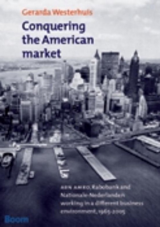 Cover van het boek 'Conquering the American market'