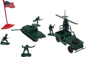 Johntoy Army Soldier Speelset Heli 29-delig 5 Cm