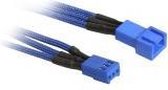 BitFenix BFA-MSC-3F60BB-RP kabeladapter/verloopstukje 3-pin Blauw
