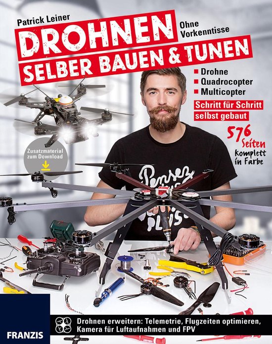 Drohnen - Drohnen selber bauen & tunen - cover