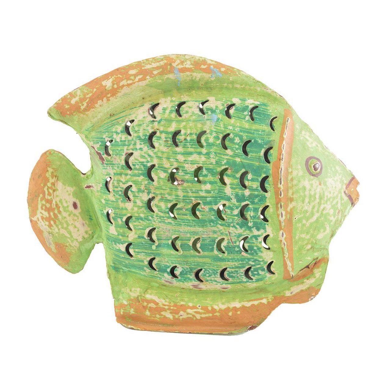 Sfeerlicht in de vorm van een groene vis