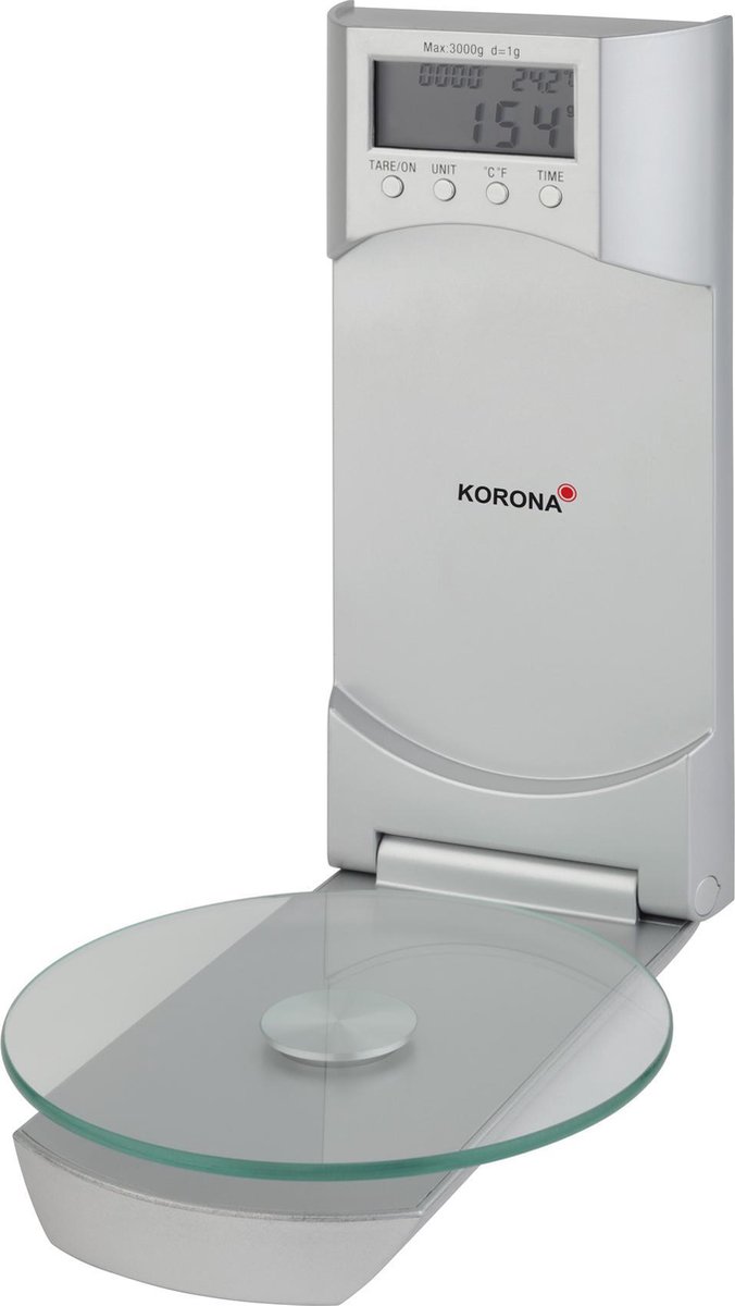 Promoten Ruimteschip Roux Korona 75870 Wanda - Keukenweegschaal voor aan de wand | bol.com