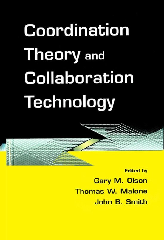 Coordination Theory and Collaboration Technology - cover
