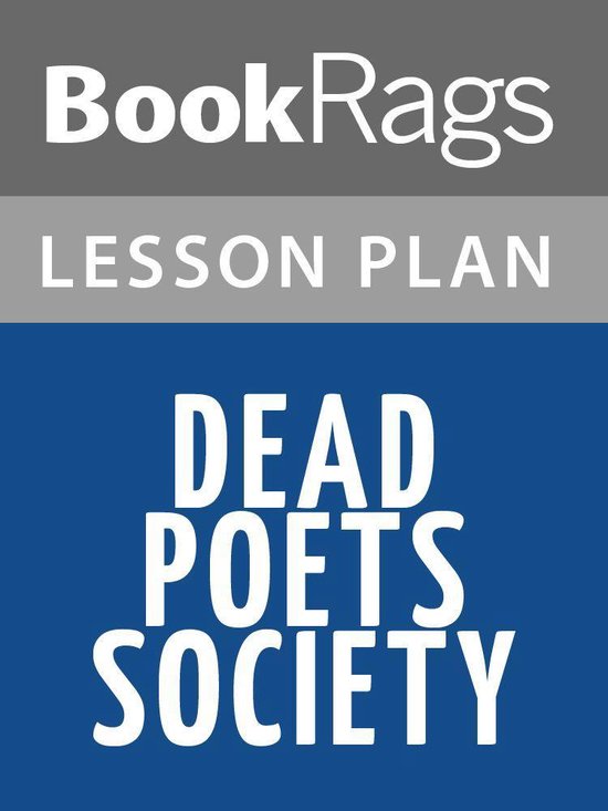 Dead Poets Society Lesson Plans - cover