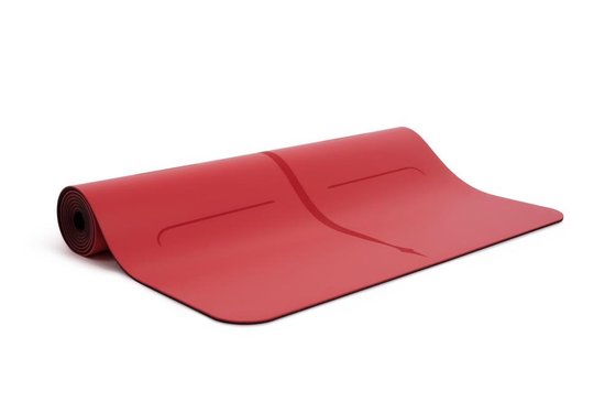 Liforme Love Yoga Mat - Rood (Incl. tas) - Limited Edition van Liforme — afbeelding 2